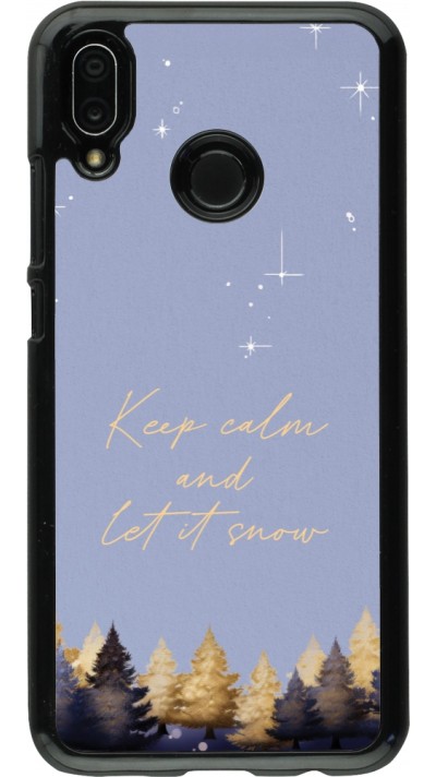 Huawei P20 Lite Case Hülle - Winter 25 Winter illustration of trees