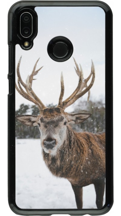 Huawei P20 Lite Case Hülle - Winter 25 Winter reindeer