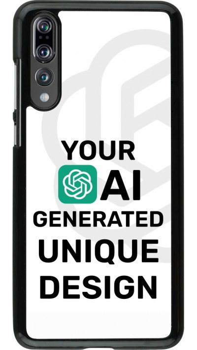 Huawei P20 Pro Case Hülle - 100% einzigartig erstellt dank Deiner Kreativität und künstlicher Intelligenz (KI)