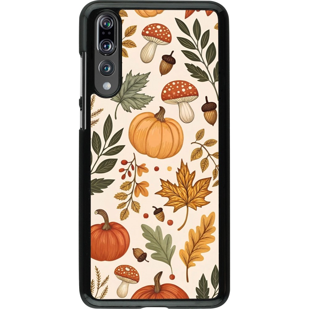 Huawei P20 Pro Case Hülle - Autumn 25 Autumn pattern