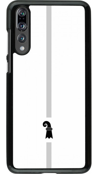 Coque Huawei P20 Pro - Canton BS blanc