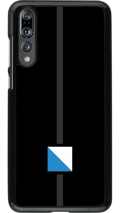 Coque Huawei P20 Pro - Canton ZH noir