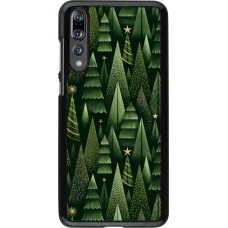 Huawei P20 Pro Case Hülle - Christmas 25 Pattern Xmas Tree