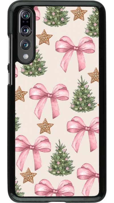 Huawei P20 Pro Case Hülle - Christmas 25 Vintage Ribbons