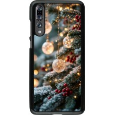 Huawei P20 Pro Case Hülle - Christmas 25 Xmas Decorated Tree