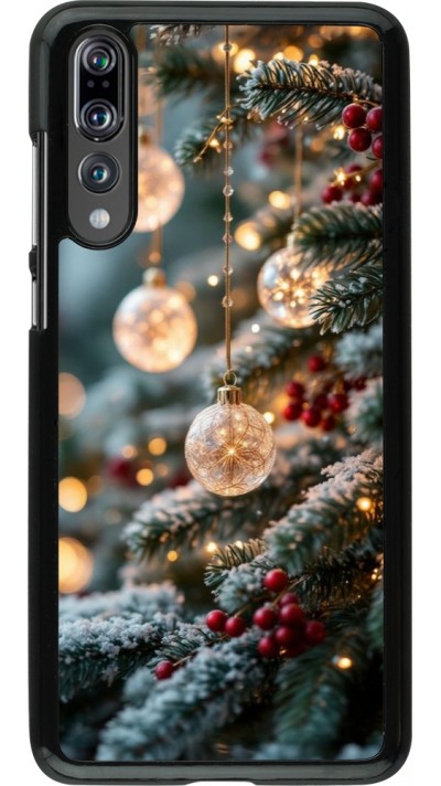 Huawei P20 Pro Case Hülle - Christmas 25 Xmas Decorated Tree
