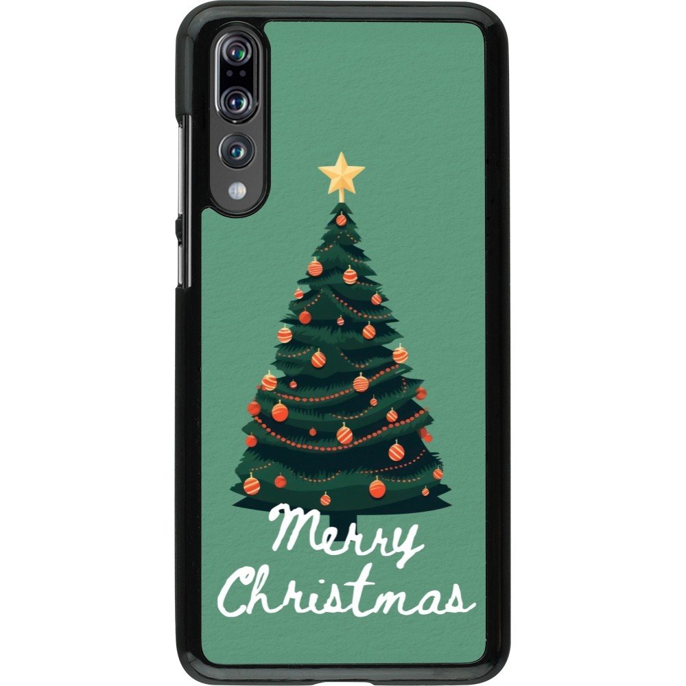 Huawei P20 Pro Case Hülle - Christmas 25 Xmas Tree