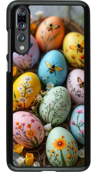 Huawei P20 Pro Case Hülle - Easter 2026 Eggs with bees