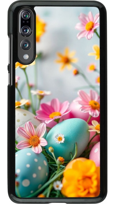 Huawei P20 Pro Case Hülle - Easter 2026 Eggs with flowers