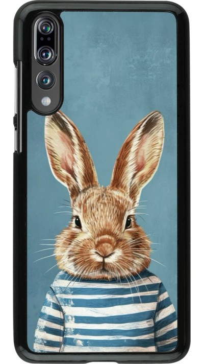 Huawei P20 Pro Case Hülle - Easter 2026 Rabbit navy