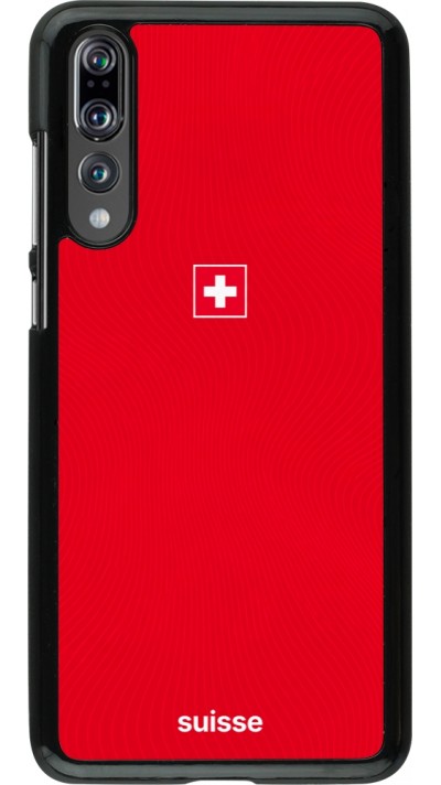 Huawei P20 Pro Case Hülle - Schweiz 2026 personalisierbares Fussballtrikot