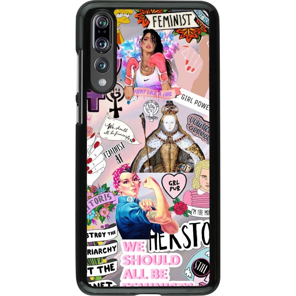 Hülle Huawei P20 Pro - Girl Power Collage