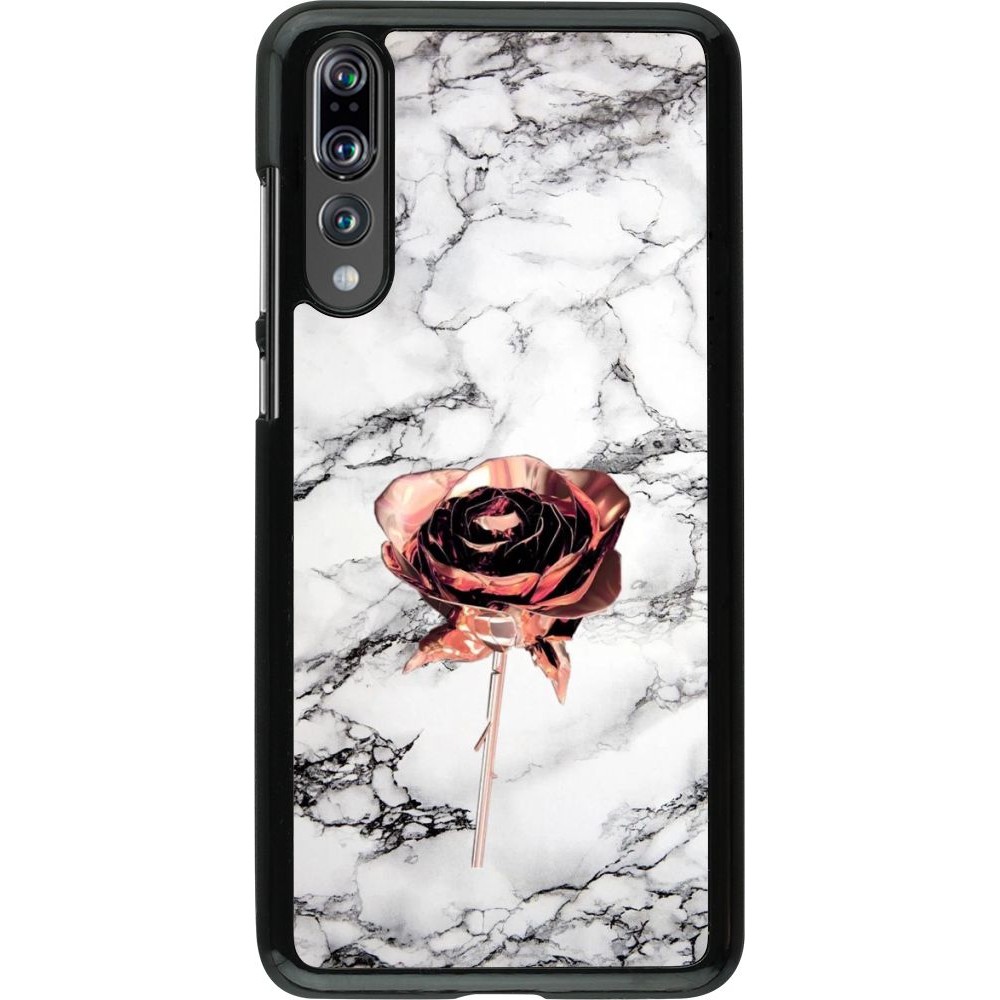 Hülle Huawei P20 Pro - Marble Rose Gold
