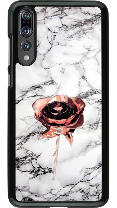 Hülle Huawei P20 Pro - Marble Rose Gold