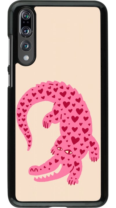 Huawei P20 Pro Case Hülle - Pink crocodile 2026