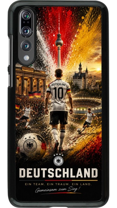 Huawei P20 Pro Case Hülle - Fussball Deutschland splash 2026