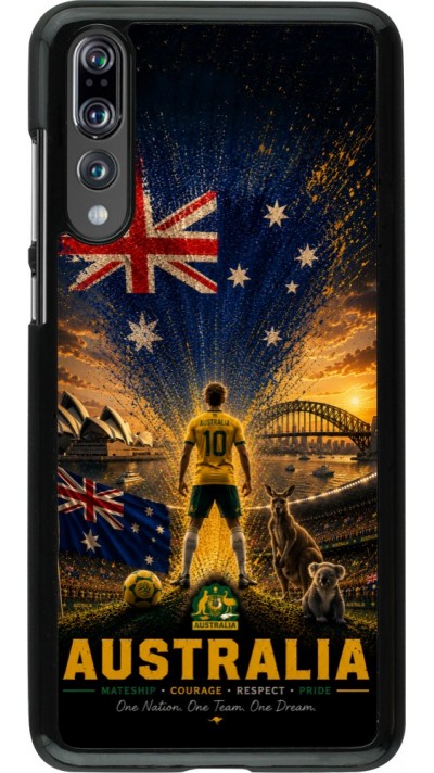 Huawei P20 Pro Case Hülle - Fussball Australien splash 2026