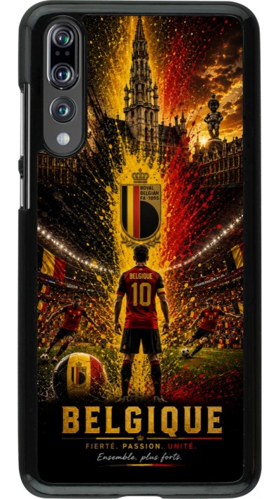 Huawei P20 Pro Case Hülle - Fussball Belgien splash 2026
