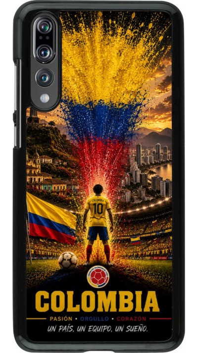 Huawei P20 Pro Case Hülle - Fussball Kolumbien splash 2026