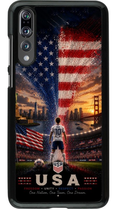 Huawei P20 Pro Case Hülle - Fussball Vereinigten Staaten splash 2026