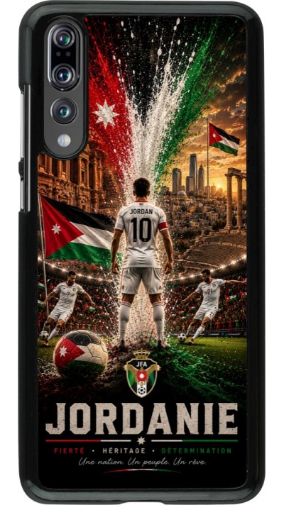 Huawei P20 Pro Case Hülle - Fussball Jordanien splash 2026