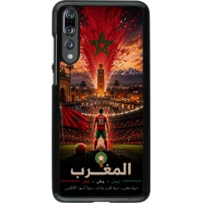 Huawei P20 Pro Case Hülle - Fussball Marokko splash 2026