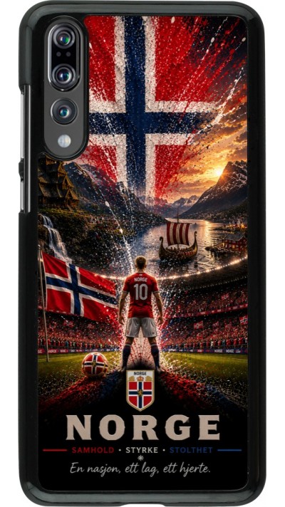 Huawei P20 Pro Case Hülle - Fussball Norwegen splash 2026