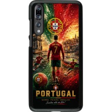 Huawei P20 Pro Case Hülle - Fussball Portugal splash 2026