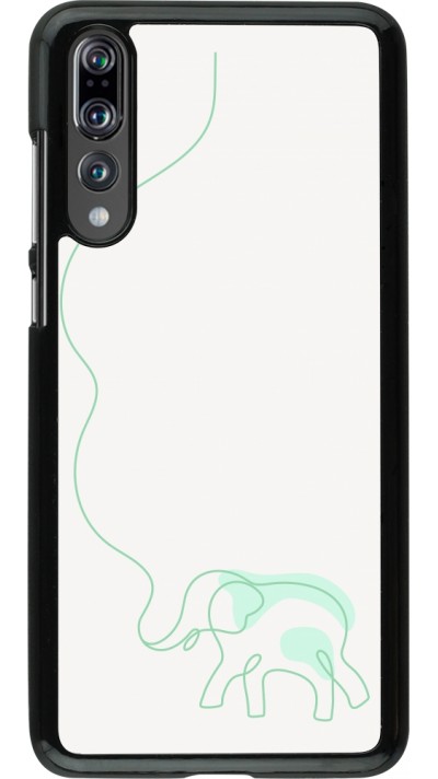 Huawei P20 Pro Case Hülle - Spring 23 baby elephant