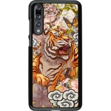 Huawei P20 Pro Case Hülle - Spring 23 japanese tiger