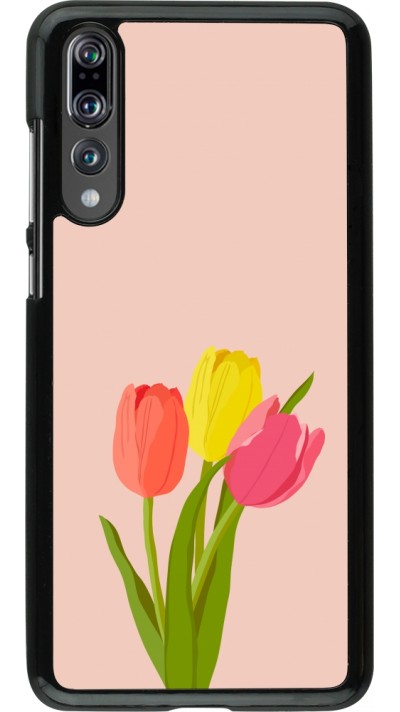 Huawei P20 Pro Case Hülle - Spring 23 tulip trio