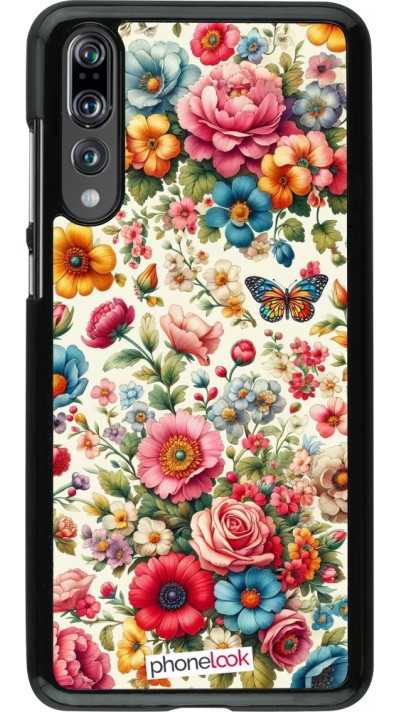 Huawei P20 Pro Case Hülle - Spring 25 fruehling bluetend