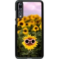 Huawei P20 Pro Case Hülle - Sunflower with glasses Spring 2026
