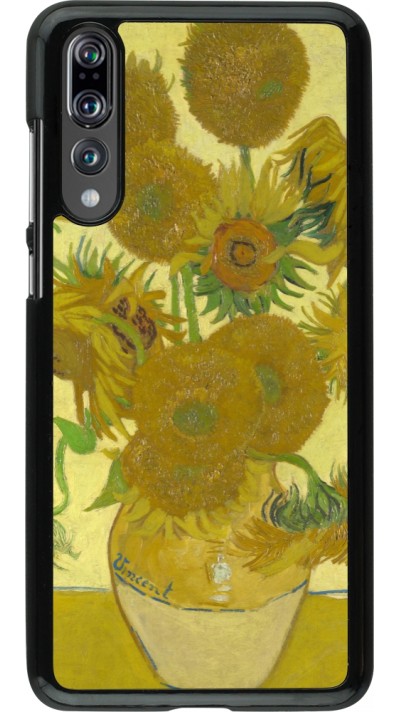 Huawei P20 Pro Case Hülle - Kunstbild - Sonnenblumen  - Van Gogh