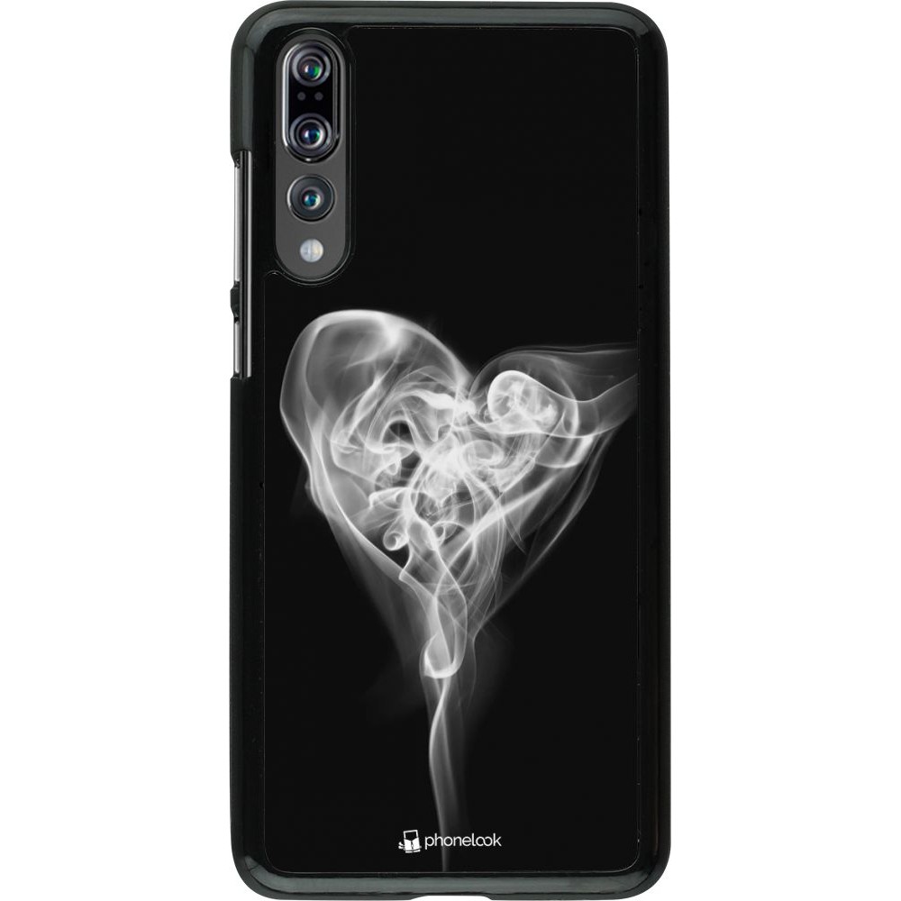 Hülle Huawei P20 Pro - Valentine 2022 Black Smoke