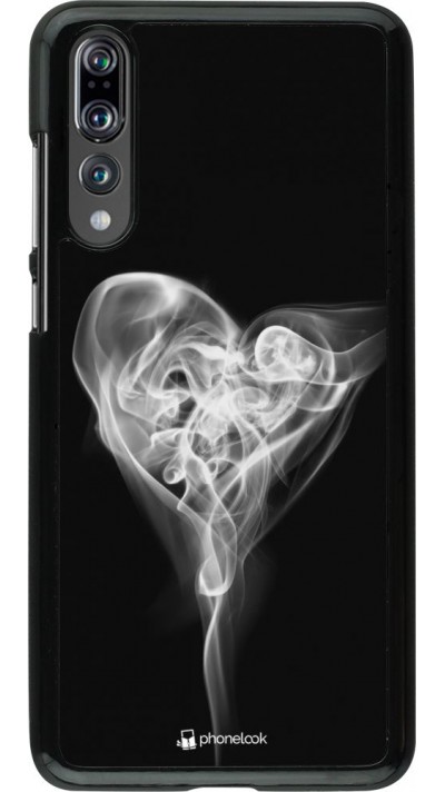 Hülle Huawei P20 Pro - Valentine 2022 Black Smoke