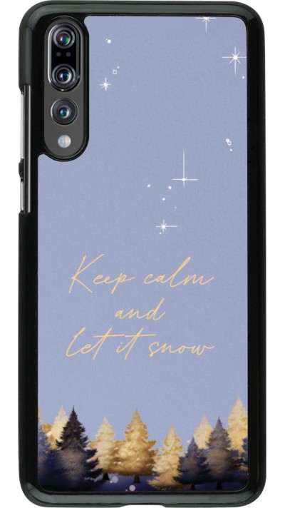 Huawei P20 Pro Case Hülle - Winter 25 Winter illustration of trees