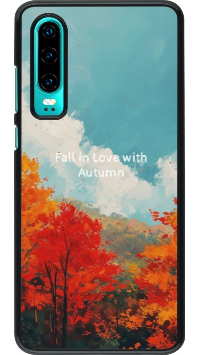 Coque Huawei P30 - Autumn 25 Fall in love