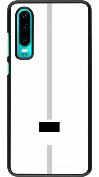 Coque Huawei P30 - Canton FR blanc