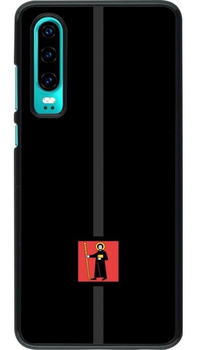 Coque Huawei P30 - Canton GL noir