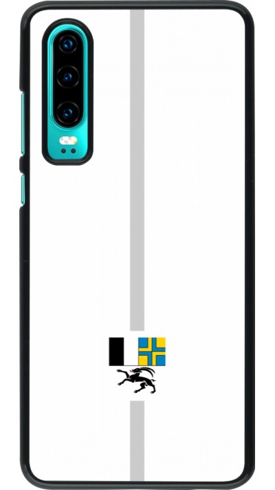 Coque Huawei P30 - Canton GR blanc