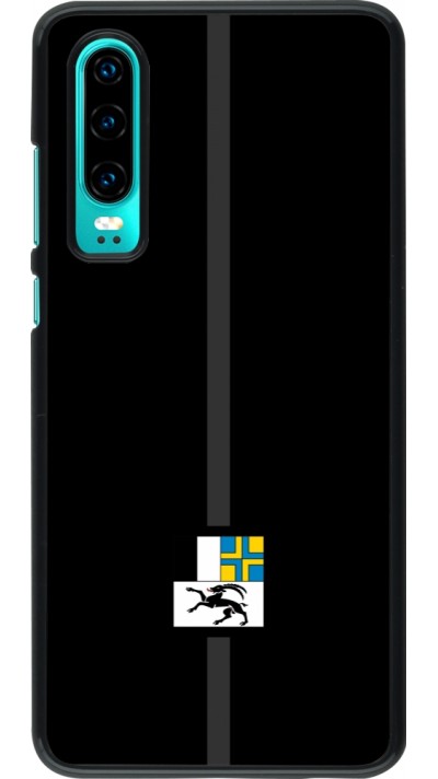 Coque Huawei P30 - Canton GR noir