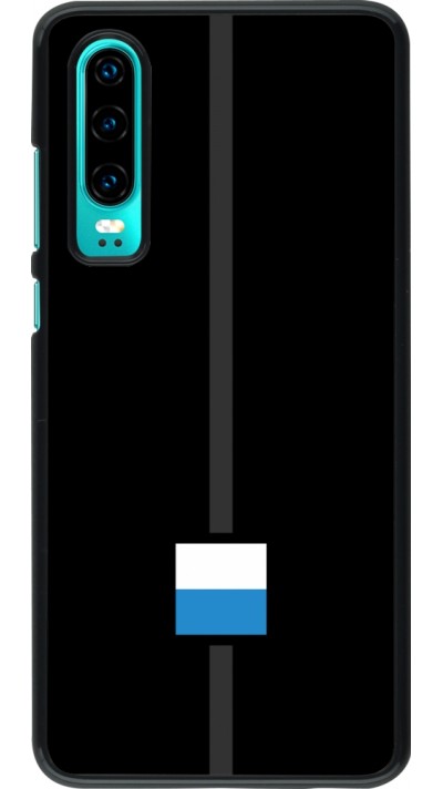 Coque Huawei P30 - Canton LU noir
