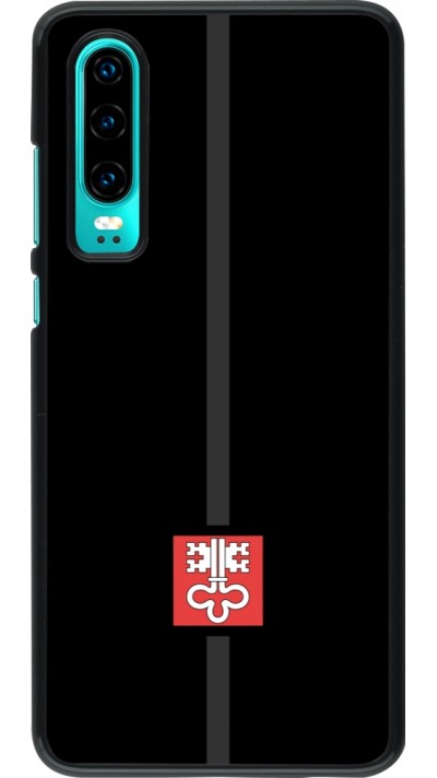 Coque Huawei P30 - Canton NW noir