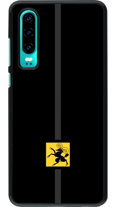 Coque Huawei P30 - Canton SH noir