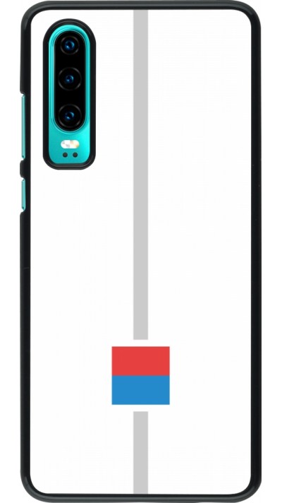 Coque Huawei P30 - Canton TI blanc