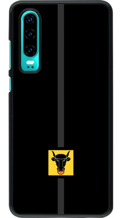 Coque Huawei P30 - Canton UR noir