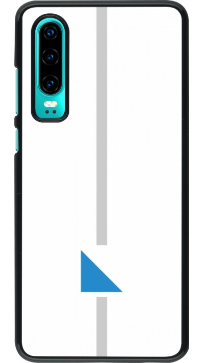 Coque Huawei P30 - Canton ZH blanc