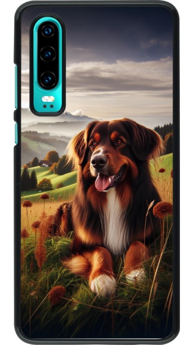 Huawei P30 Case Hülle - Hund Land Schweiz
