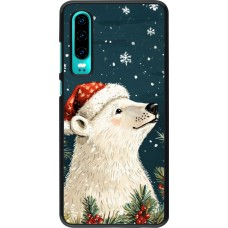 Huawei P30 Case Hülle - Christmas 25 Bear